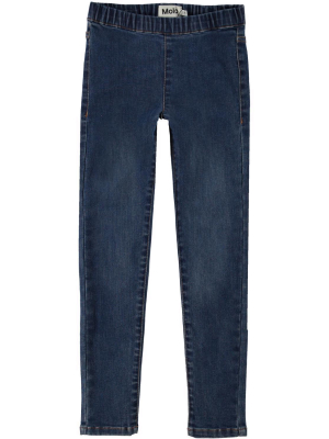 Molo April Pants - Washed Indigo