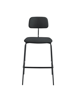 Kevi 2062 Bar Stool - Fully Upholstered