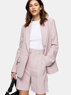 Single Breasted Crepe Blazer