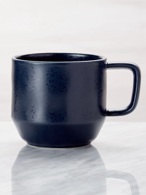 Visto Navy Stoneware Mug