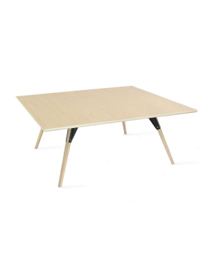 Clarke Small Rectangle Coffee Table - Maple