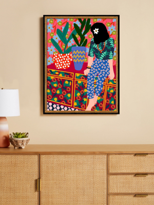 Hawaiian Girl Wall Art