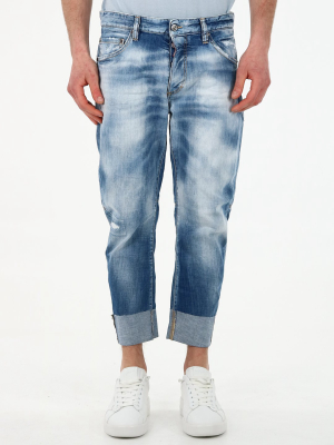 Dsquared2 Sailor-fit Cropped Jeans