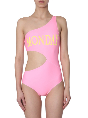 Alberta Ferretti Monday Cut Out Swimsuit