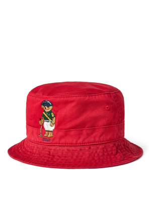 Polo Bear Chino Bucket Hat