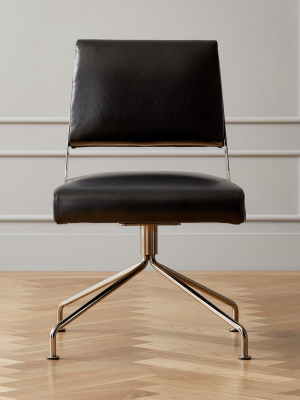 Rue Cambon Leather Office Chair