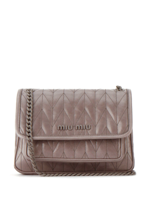 Miu Miu Quilted Shoulder Bag