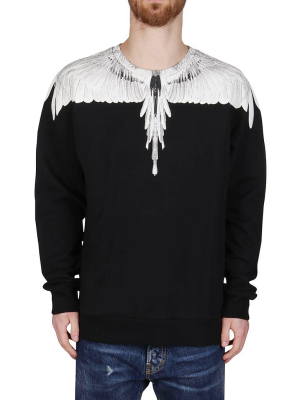 Marcelo Burlon County Of Milan Wings Sweatshirt