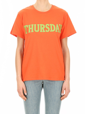 Alberta Ferretti Thursday Embroidered T-shirt