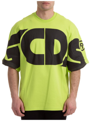 Gcds Macro Logo Crewneck T-shirt