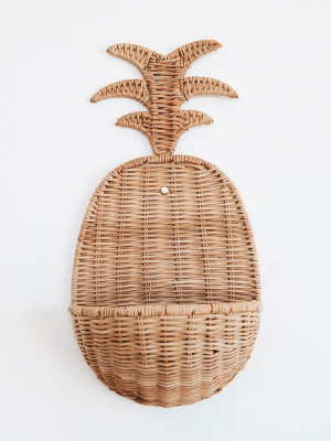 Pineapple Wall Basket