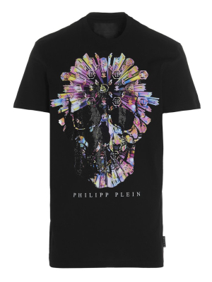 Philipp Plein Skull Print Crewneck T-shirt