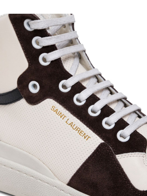 Saint Laurent Sl24 Mid-top Sneakers