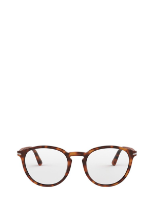 Persol Tortoise Shell Round Frame Glasses