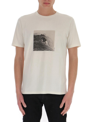 Saint Laurent Surfer Print T-shirt