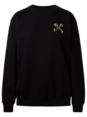 Off-white Flower Arrows Print Sweatshirt