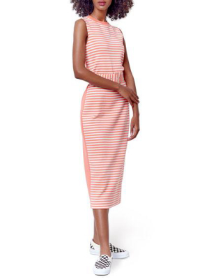 Corey Lynn Calter Teresa Column Dress - Peach