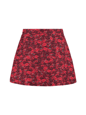 Valentino Printed Skirt Shorts