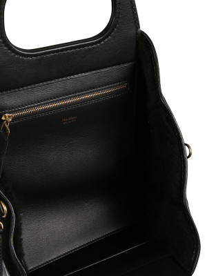 Max Mara Logo Print Tote Bag