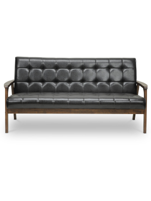 Mid-century Masterpieces Sofa Brown - Baxton Studio