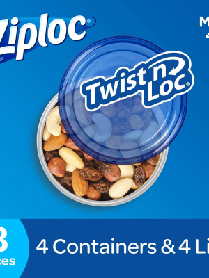 Ziploc Twist 'n Loc Container - 4oz