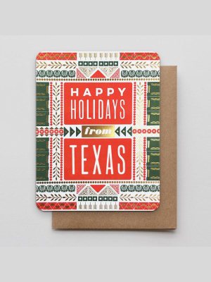 Happy Holidays From Texas