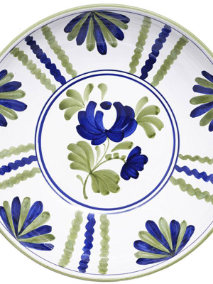 Blossom Salad Bowl Blue