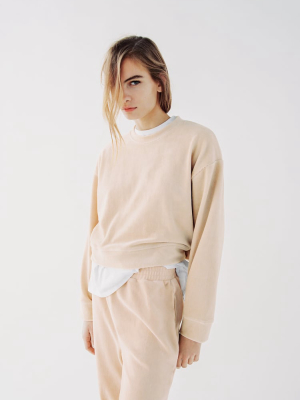 Fine Waled Corduroy Sweatshirt