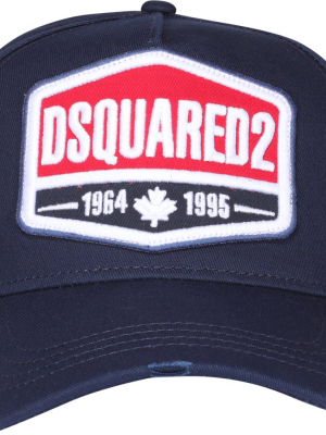 Dsquared2 Logo Patch Baseball Cap