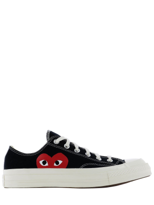 Comme Des Garçons Play X Converse Chuck Taylor Heart 1970s Sneakers