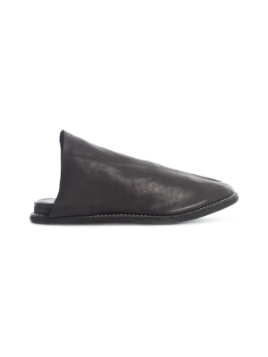 Guidi Round-toe Slip-on Mules