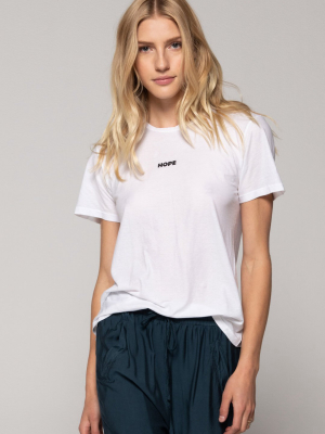 Hope Tee, White