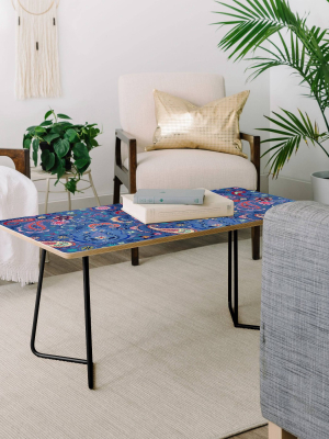 Pimlada Phuapradit Tiny Paisleys Coffee Table - Deny Designs