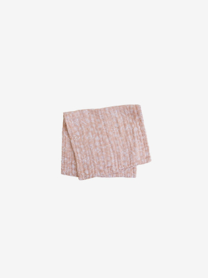 Cotton Muslin Burp Cloth - Wildflower