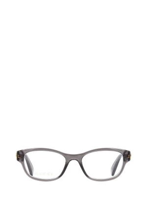 Gucci Eyewear Rectangular Frame Glasses