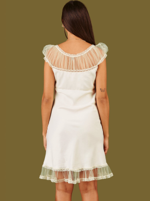 unif lace detailing mist dress UNIF Mist Dress