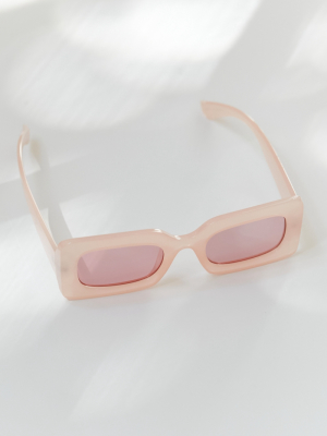 Margot Chunky Rectangle Sunglasses