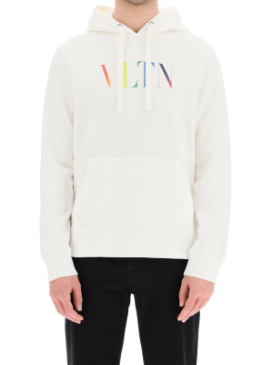 Valentino Logo Print Hoodie