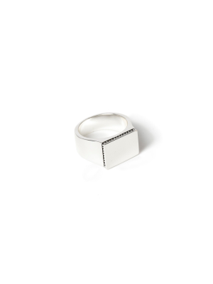 Capsule Signet Ring*