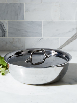 All-clad ® D3 Stainless 4-qt. Weeknight Pan With Lid