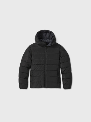 Men's Puffer Jacket - Goodfellow & Co™ Black