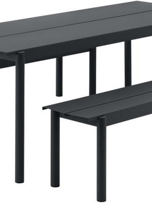 Linear Steel Table