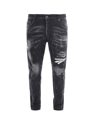 Dsquared2 Distressed Skinny Jeans