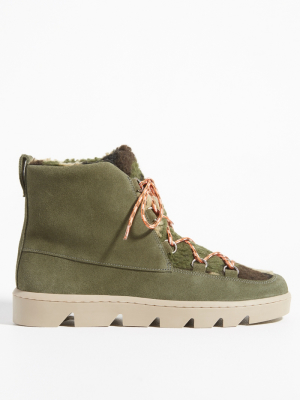 Bernardo Denali Cozy Lace-up Boots