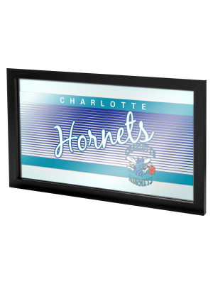 Charlotte Hornets Team Logo Wall Mirror