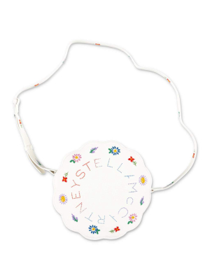 Stella Mccartney Kids Embroidered Flowers Shoulder Bag