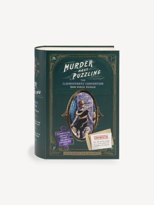 Murder Most Puzzling The Clairvoyants' Convention 500-piece Puzzle