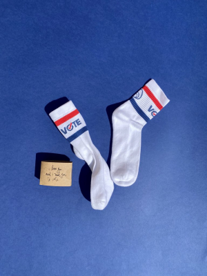 Brother Vellies X When We All Vote Socks