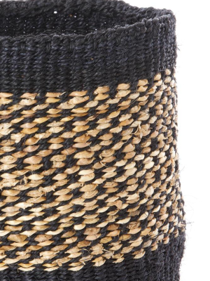 Kitonga Sisal And Banana Fiber Storage Basket Set