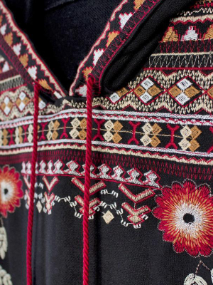 Embroidered Hippie Sweater